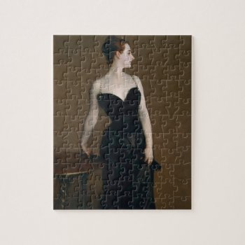 Portrait Of Madame X By John Singer Sargent  1884 Jigsaw Puzzle by masterpiece_museum at Zazzle