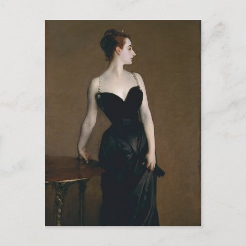 Portrait of Madame X by John Singer Sargent 1884 Postcard