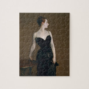 Portrait of Madame X (Madame Gautreau) by Sargent Jigsaw Puzzle