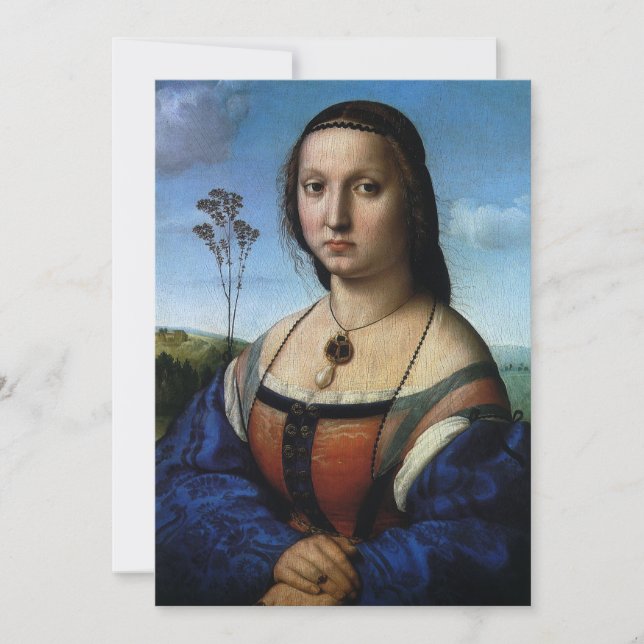 Portrait of Maddalena Doni by Raphael Sanzio (Front)