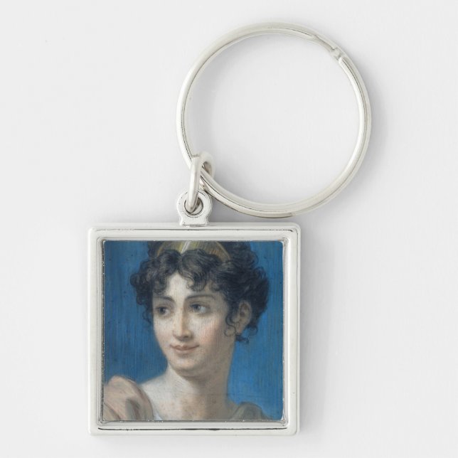 Portrait of Mademoiselle Georges Keychain (Front)