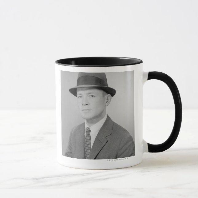 Portrait of Man Mug (Right)