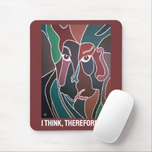Portrait of Man Painting by Alfred Fox Mouse Pad