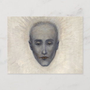 Portrait of Marcel Duchamp by Florine Stettheimer Postcard