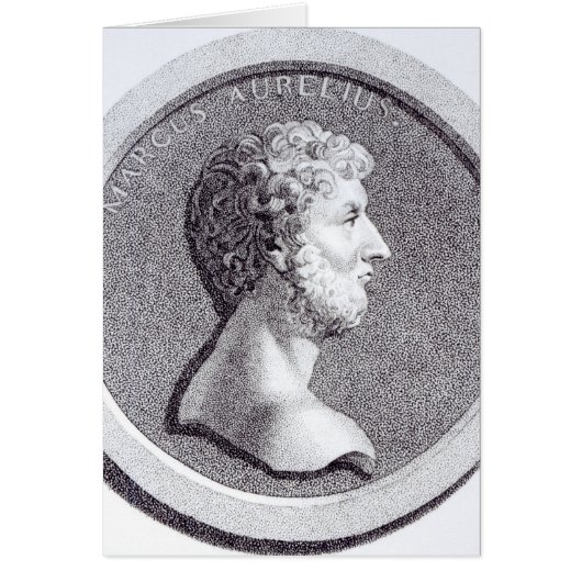 Portrait of Marcus Aurelius Cards (Front)