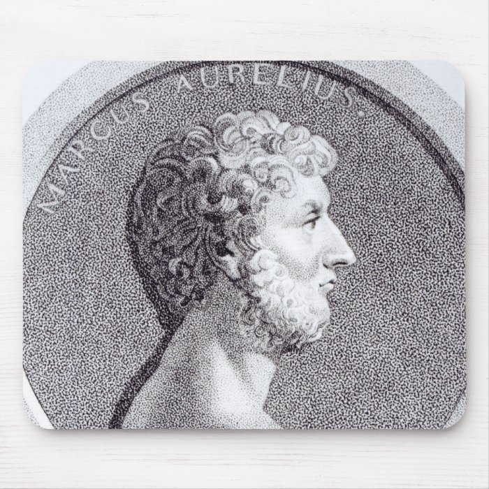 Portrait of Marcus Aurelius Mouse Pad