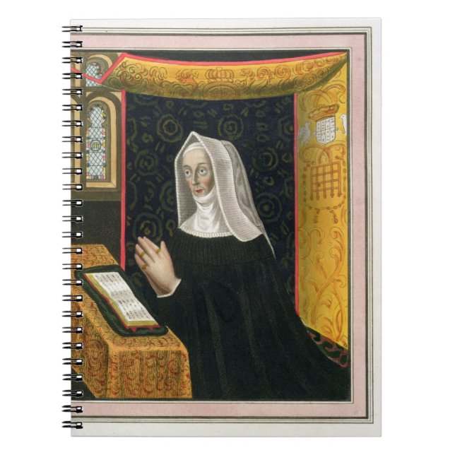 Portrait of Margaret Beaufort, Countess of Richmon Notebook (Front)