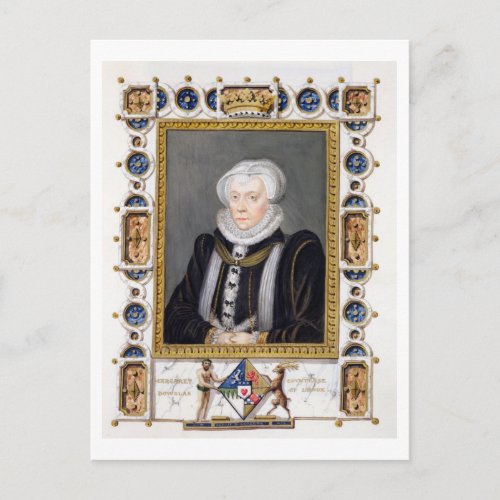 Portrait of Margaret Douglas 1515_78 Countess of Postcard
