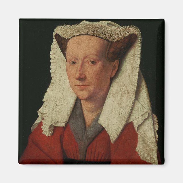 Portrait of Margaret van Eyck, 1439 Magnet (Front)