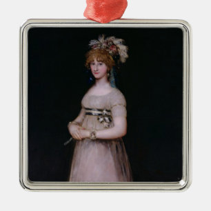 Portrait of Maria Theresa de Bourbon y Vallabriga, Metal Ornament