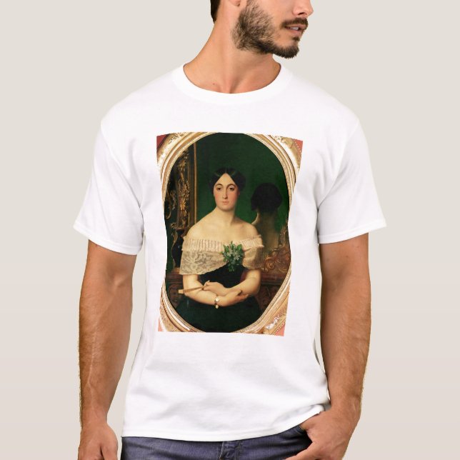 Portrait of Marianne Elisa Birch T-Shirt (Front)