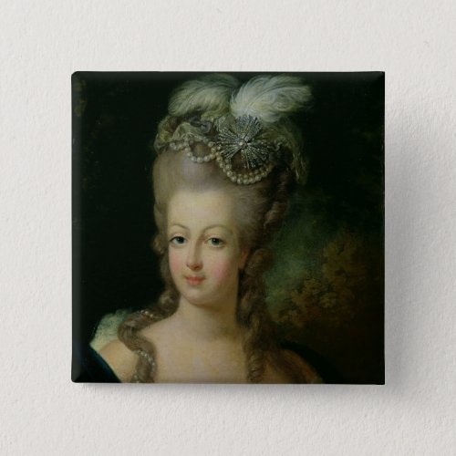 Portrait of Marie_Antoinette Button