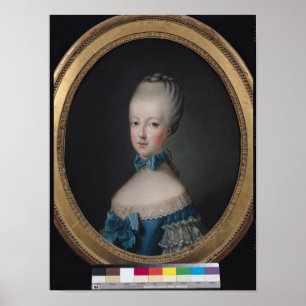 Portrait of Marie-Antoinette de Poster