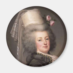 Portrait of Marie Antoinette, Queen of France Magnet