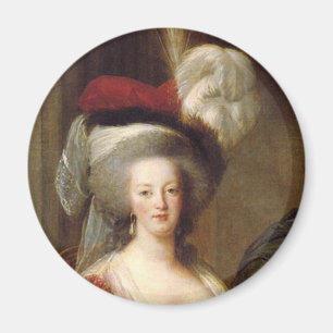 Portrait of Marie Antoinette, Queen of France Magnet