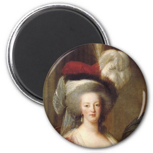 Portrait of Marie Antoinette Queen of France Magnet