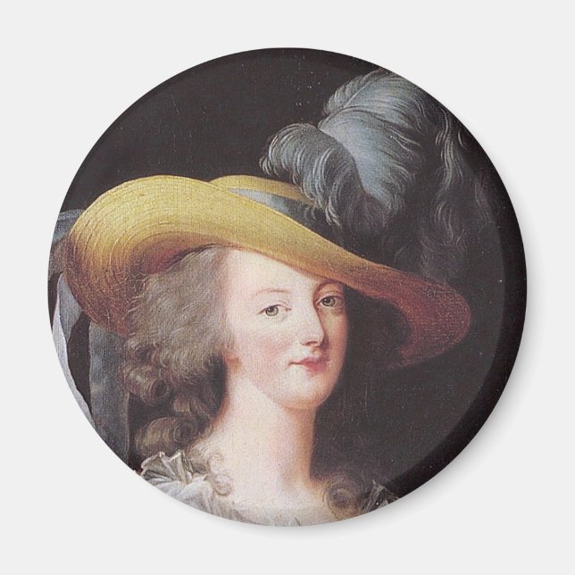 Portrait of Marie Antoinette, Queen of France Magnet (Front)