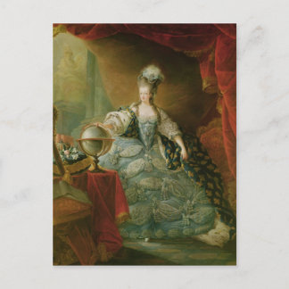 Portrait of Marie Antoinette Queen of France Postcard