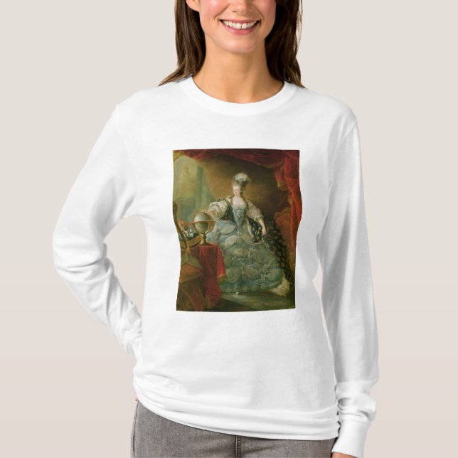 Portrait of Marie Antoinette  Queen of France T-Shirt (Front)