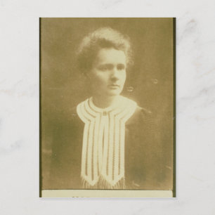 Portrait of Marie Curie Postcard