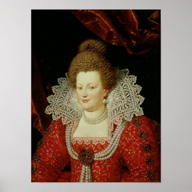 Portrait of Marie de Medici Poster (Front)
