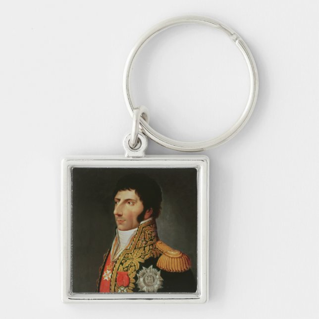 Portrait of Marshal Charles Jean Bernadotte Keychain (Front)