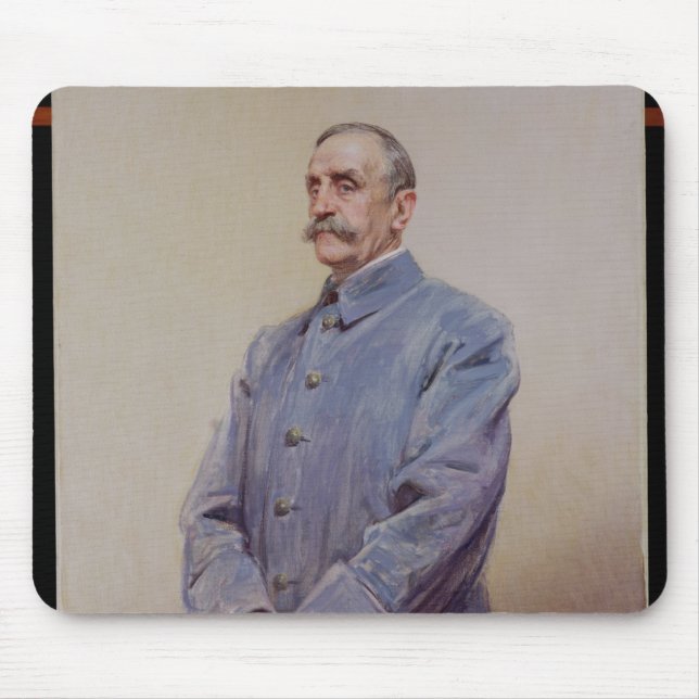 Portrait of Marshal Ferdinand Foch  1920 Mouse Pad (Front)