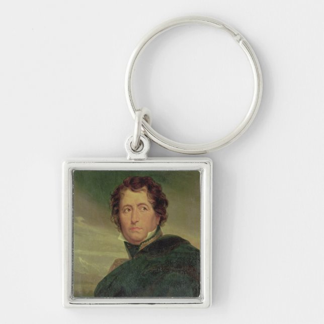 Portrait of Marshal Jean de Dieu Nicolas Soult Keychain (Front)