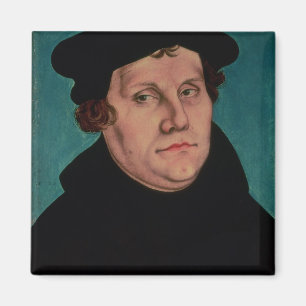 Portrait of Martin Luther, 1529 Magnet