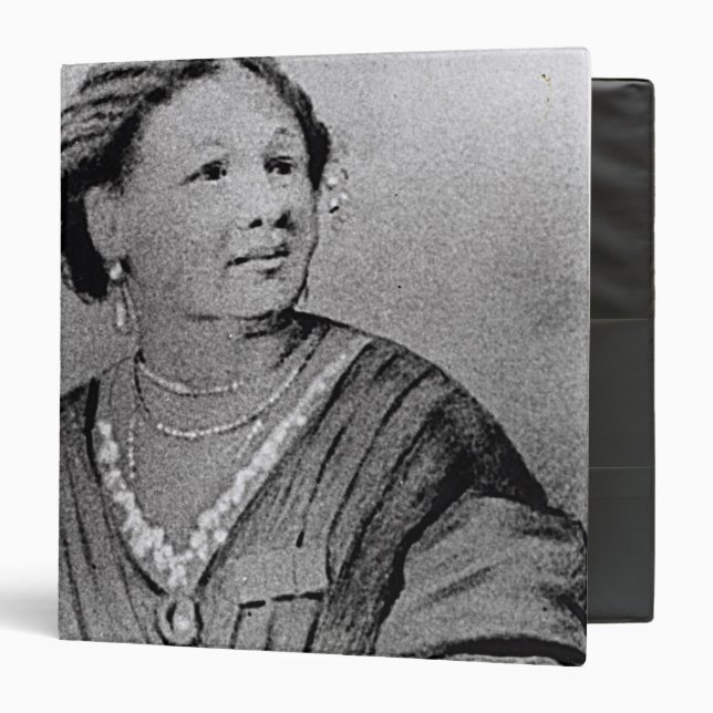 Portrait of Mary Seacole 3 Ring Binder (Front/Inside)
