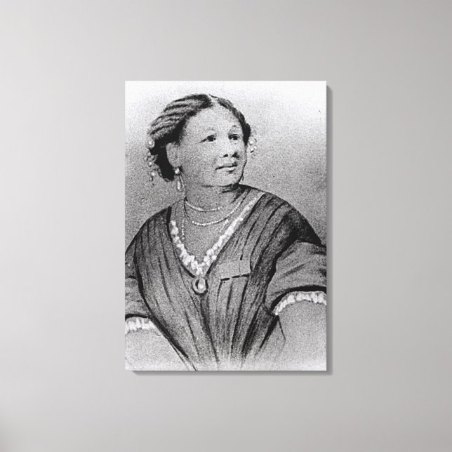 Portrait of Mary Seacole Canvas Print (Front)