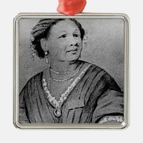 Portrait of Mary Seacole Metal Ornament