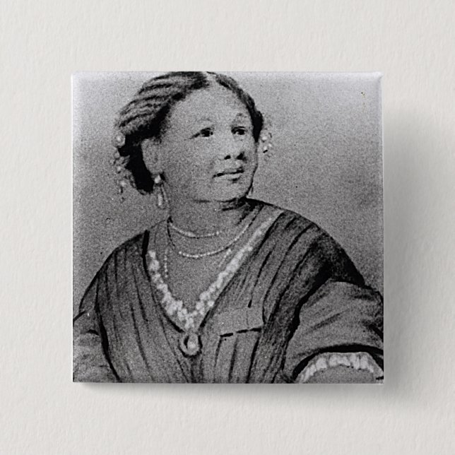 Portrait of Mary Seacole Pinback Button (Front)