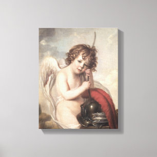 Portrait of Master Oswald Fawcett as Cupid (oil on Canvas Print