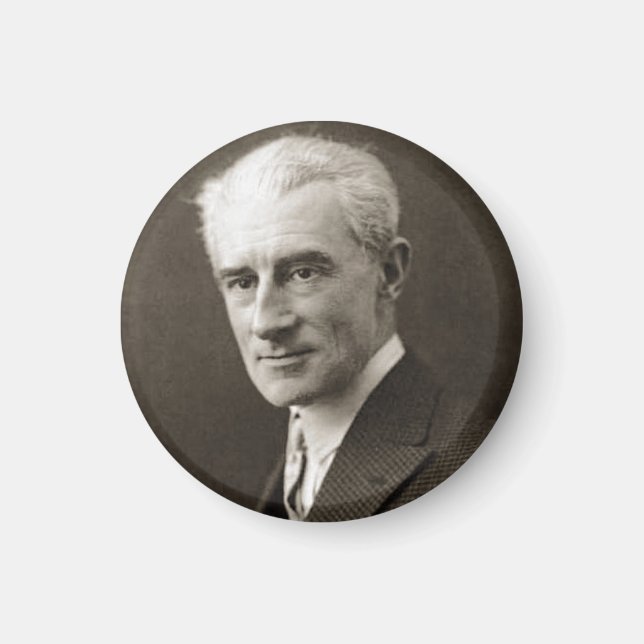 Portrait of Maurice Ravel (c. 1925) Magnet (Front)