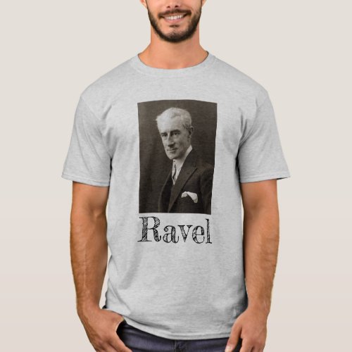Portrait of Maurice Ravel c 1925 T_Shirt