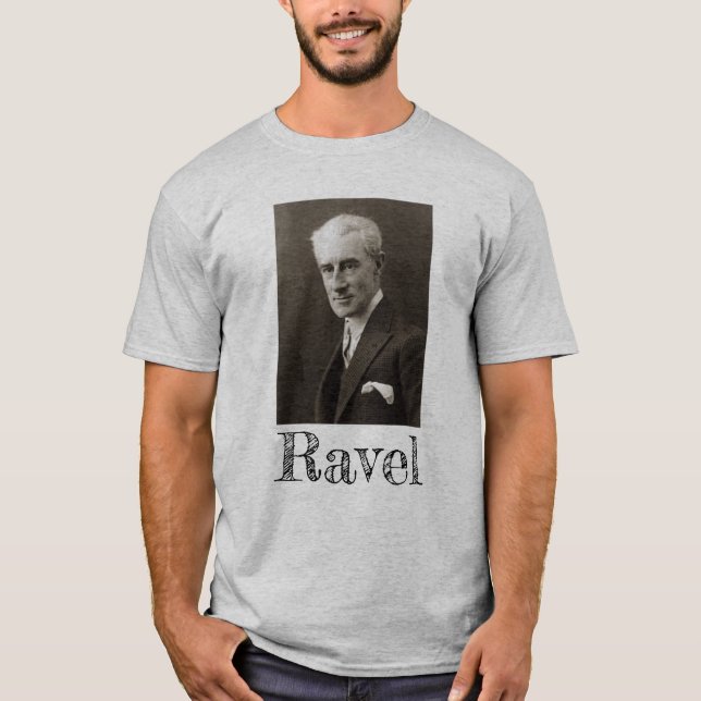 Portrait of Maurice Ravel (c. 1925) T-Shirt (Front)