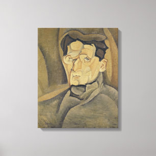 Portrait of Maurice Raynal  1911 Canvas Print