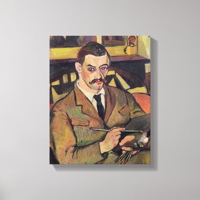 Portrait of Maurice Utrillo  1921 Canvas Print (Front)