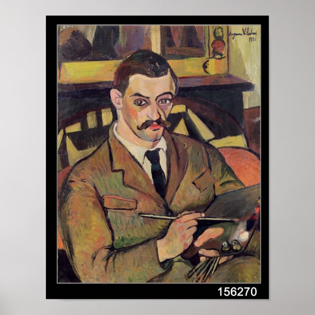 Portrait of Maurice Utrillo  1921 Poster (Front)