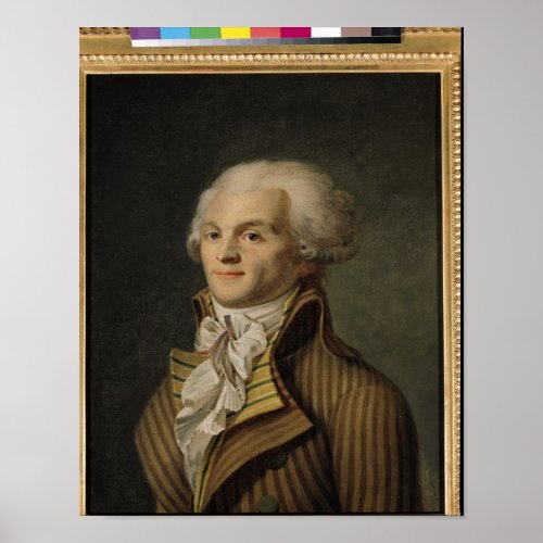 Portrait of Maximilien de Robespierre Poster