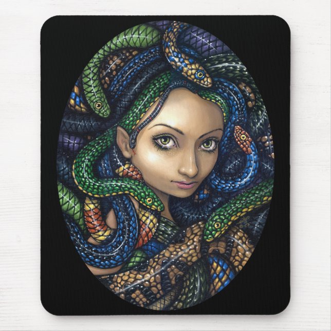 "Portrait of Medusa" Mousepad (Front)