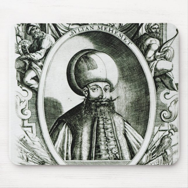Portrait of Mehmet III Mouse Pad (Front)
