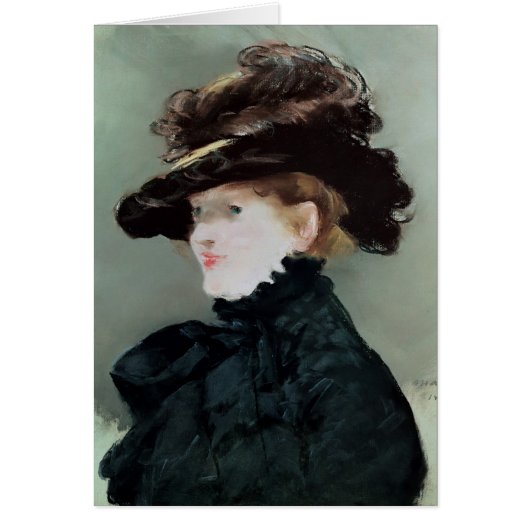 Portrait of Mery Laurent  1882 Cards (Front)
