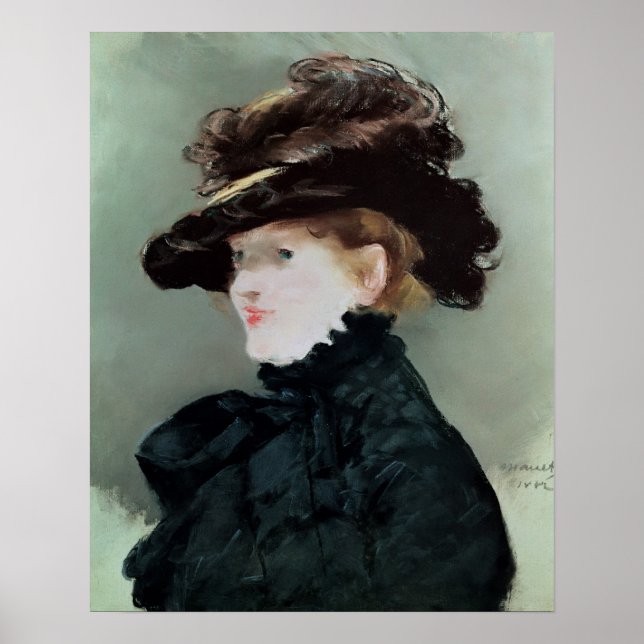 Portrait of Mery Laurent  1882 Poster (Front)