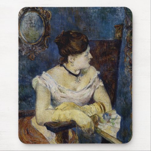 Portrait of Mette Gauguin the Artists Wife Mouse Pad