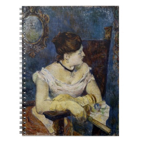 Portrait of Mette Gauguin the Artists Wife Notebook