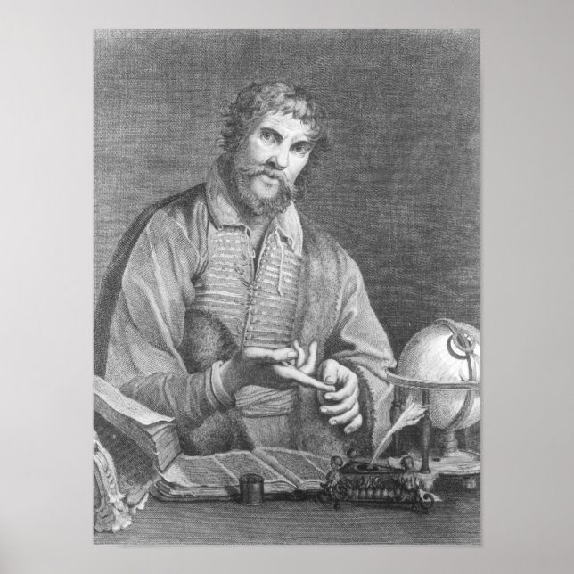 Portrait of Michel de Nostradame Poster (Front)