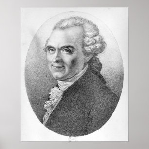 Portrait of Michel-Jean Sedaine Poster