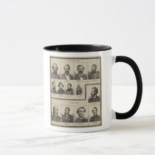 Portrait of Military Men, Minnesota Mug